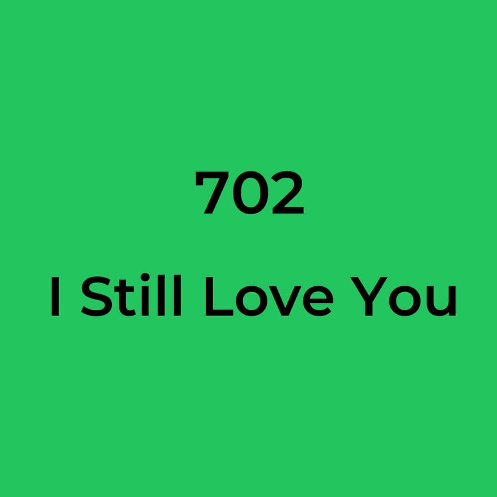 702 - I Still Love You