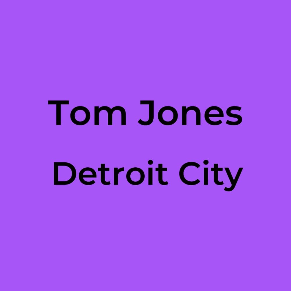 Tom Jones - Detroit City