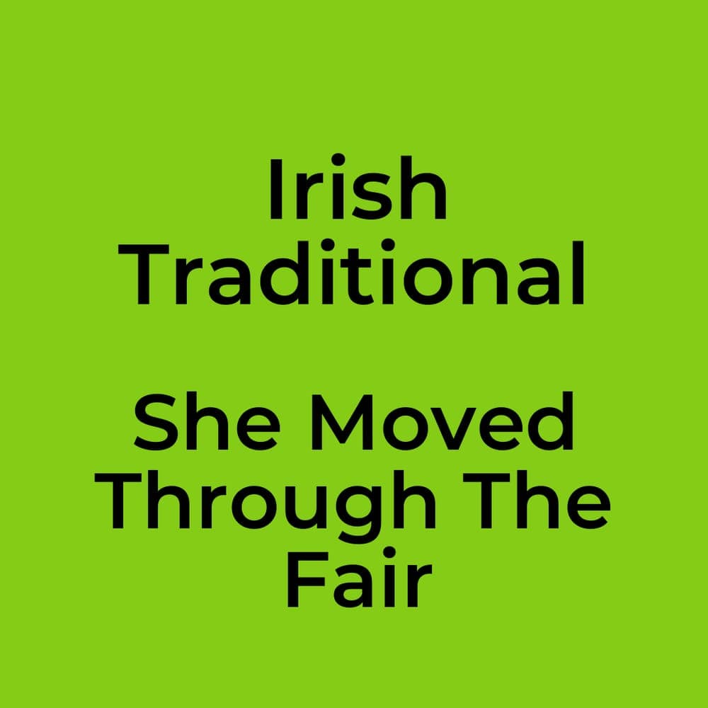 Irish Traditional - She Moved Through The Fair