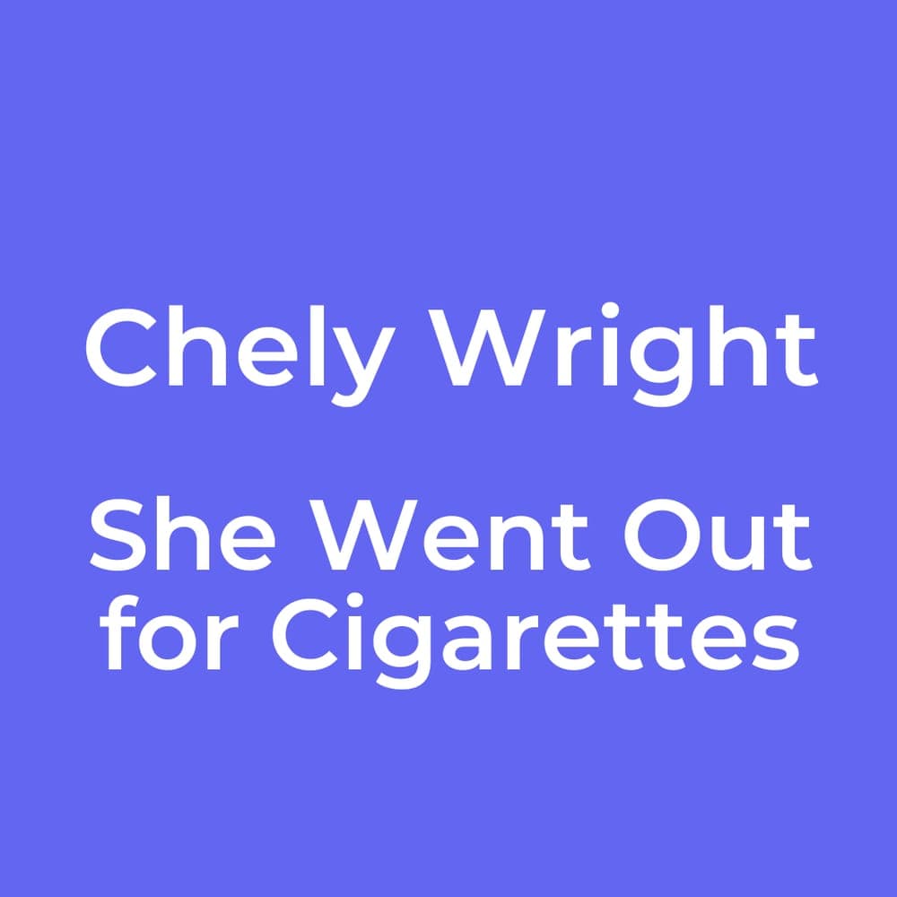 Chely Wright - She Went Out for Cigarettes