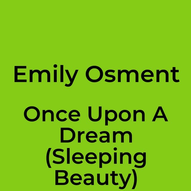 Emily Osment - Once Upon A Dream (Sleeping Beauty)