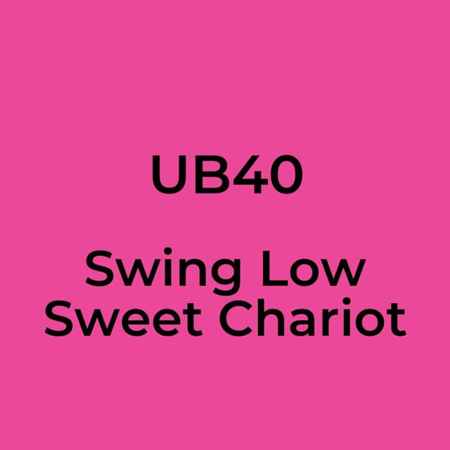 Swing Low Sweet Chariot