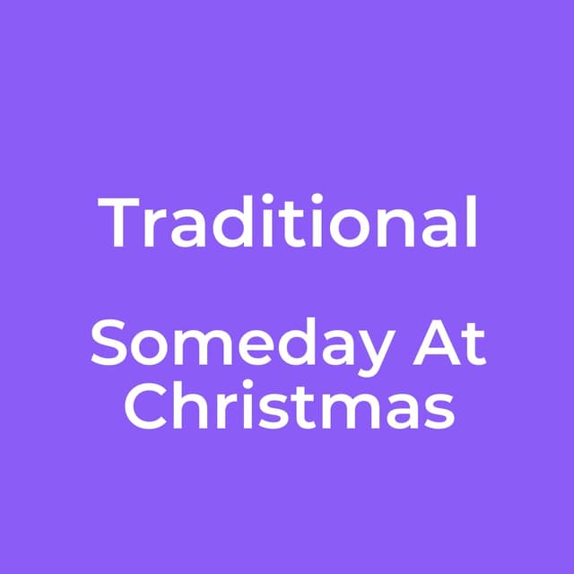 Someday At Christmas