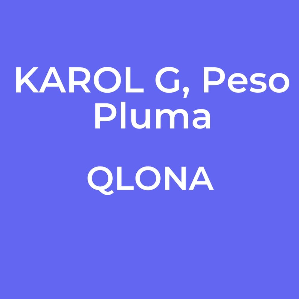 KAROL G, Peso Pluma - QLONA