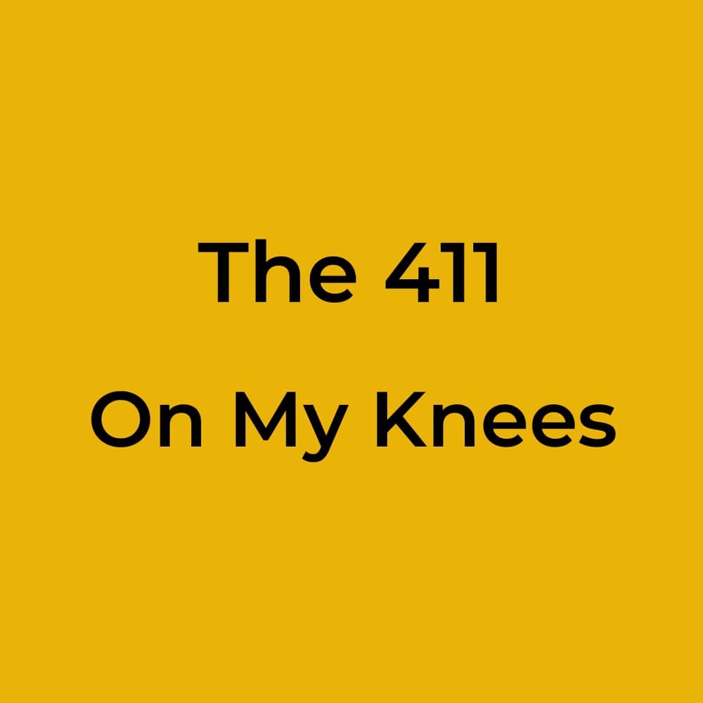 The 411 - On My Knees