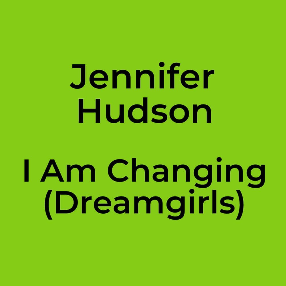 Jennifer Hudson - I Am Changing (Dreamgirls)