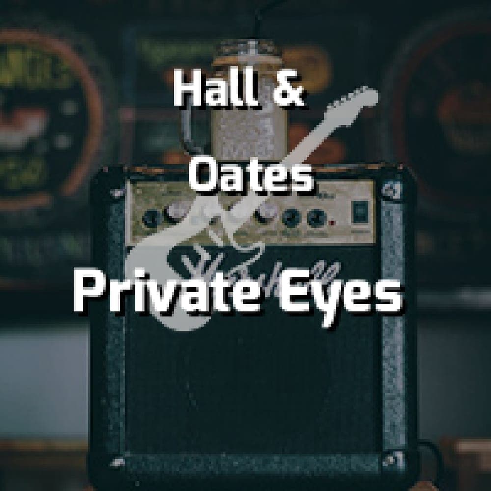 Hall & Oates - Private Eyes