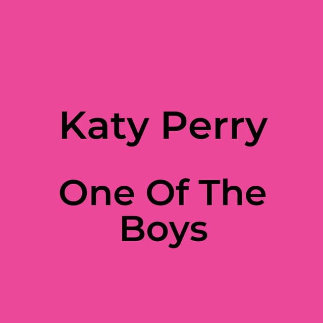 One Of The Boys