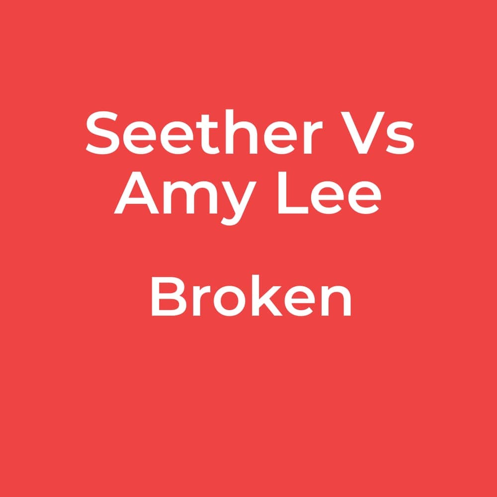 Seether Vs Amy Lee - Broken