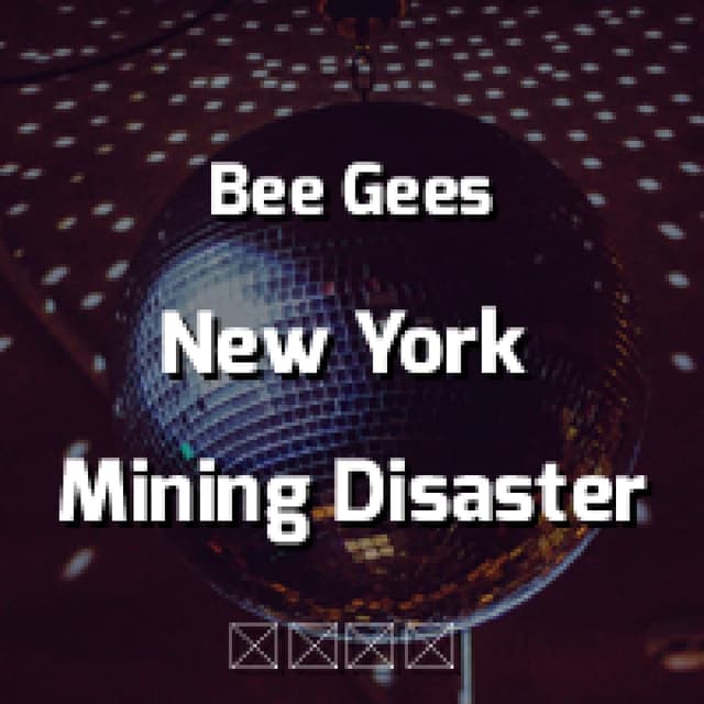 New York Mining Disaster