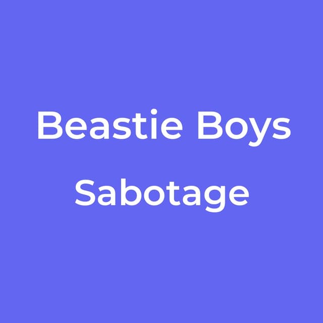 Sabotage