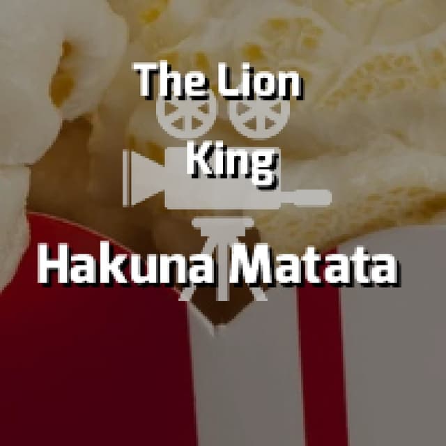 Sabella & Nathan Lane (The Lion King) - Hakuna Matata