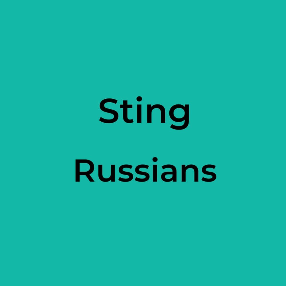 Sting - Russians