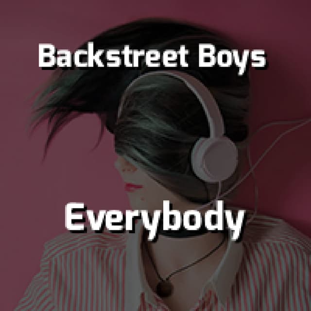 Backstreet Boys - Everybody (Backstreet's Back)