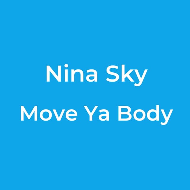 Nina Sky - Move Ya Body