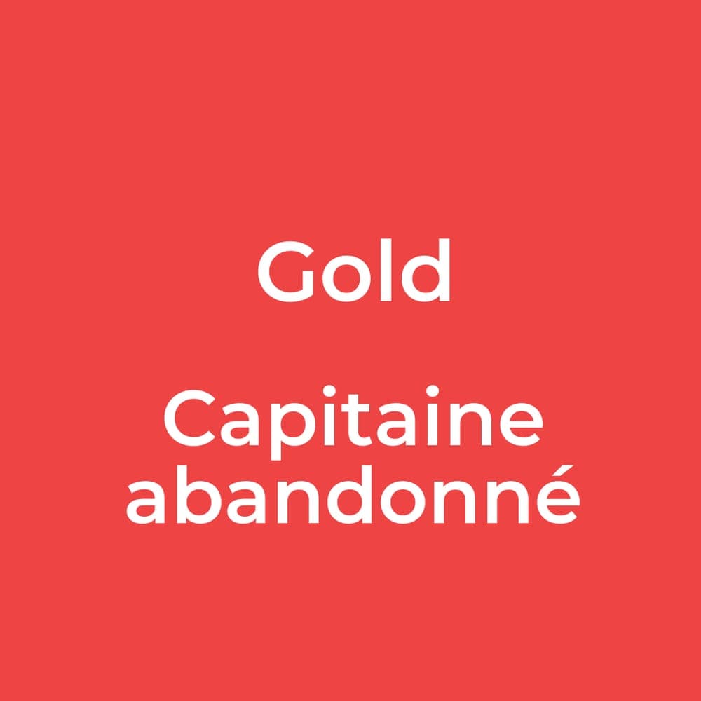 Gold - Capitaine abandonné
