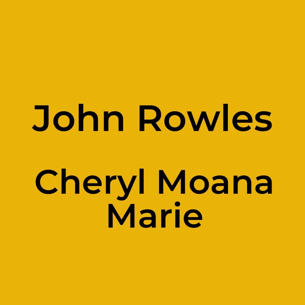 John Rowles - Cheryl Moana Marie