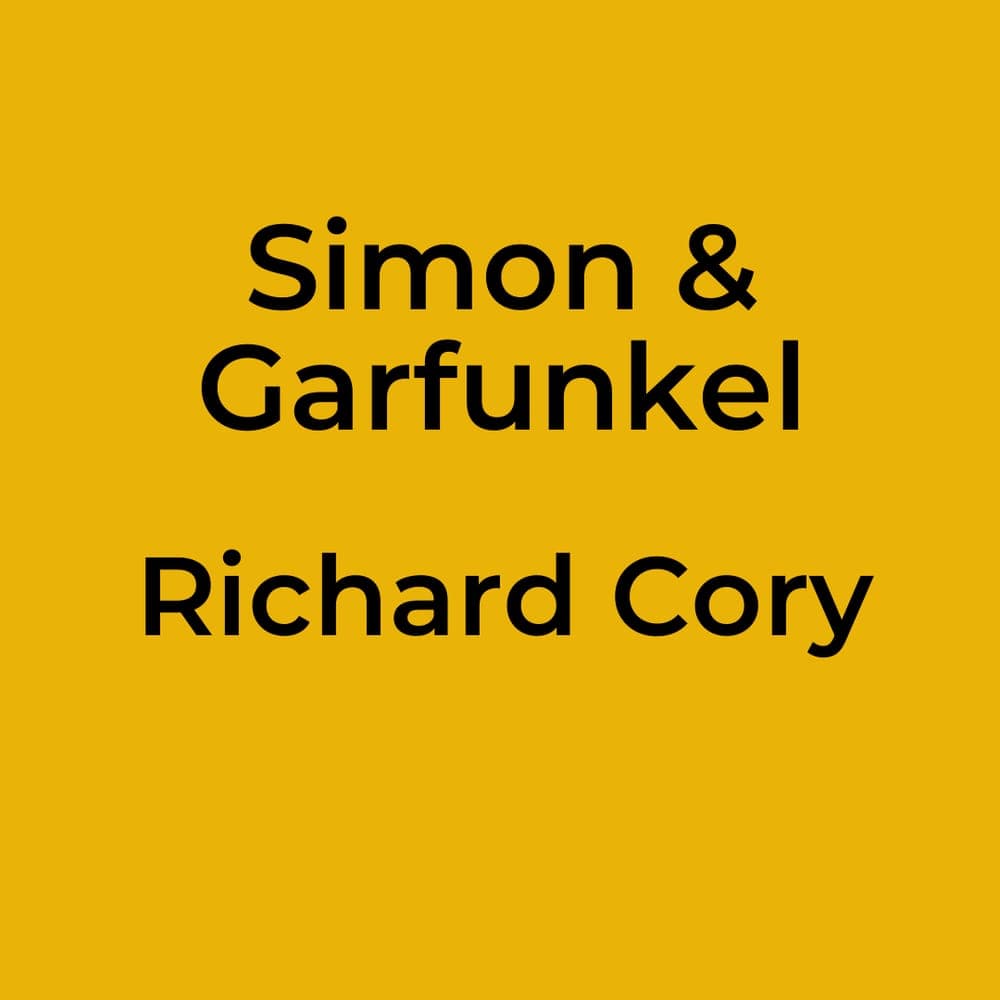 Simon & Garfunkel - Richard Cory