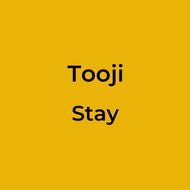 Tooji - Stay