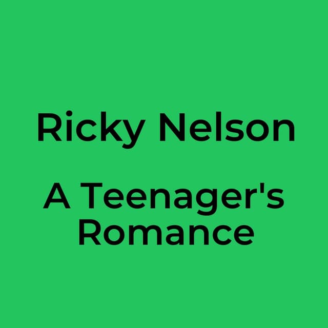 A Teenager's Romance