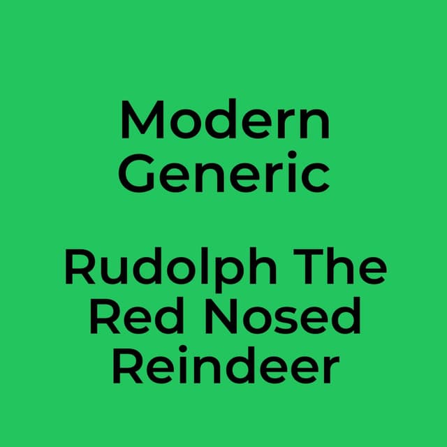 Rudolph The Red Nosed Reindeer